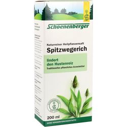 SPITZWEGERICHSAFT Schoenenberger