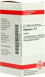 PHYTOLACCA D 1 Tabletten