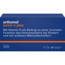 ORTHOMOL Junior C plus Kautabl.Waldfrucht