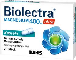 BIOLECTRA Magnesium 400 mg ultra Kapseln