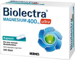 BIOLECTRA Magnesium 400 mg ultra Kapseln