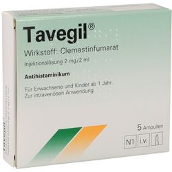 TAVEGIL Injektionslsung 2 mg/2 ml Ampullen
