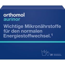 ORTHOMOL aurinor Granulat/Kaps.Kombipack.