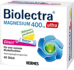 BIOLECTRA Magnesium 400 mg ultra Direct Zitrone