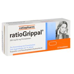 RATIOGRIPPAL 200 mg/30 mg Filmtabletten