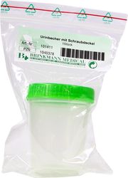 URINBECHER mit Schraubdeckel