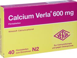 CALCIUM VERLA 600 mg Filmtabletten