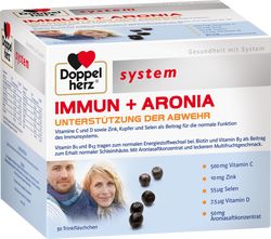 DOPPELHERZ Immun+Aronia system Ampullen