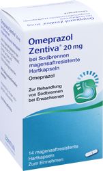 OMEPRAZOL Zentiva 20 mg bei Sodbrennen