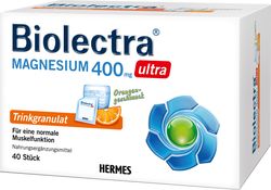 BIOLECTRA Magnesium 400 mg ultra Trinkgran.Orange