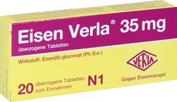 EISEN VERLA 35 mg berzogene Tabletten