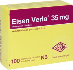 EISEN VERLA 35 mg berzogene Tabletten