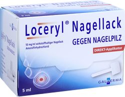 LOCERYL Nagellack gegen Nagelpilz DIREKT-Applikat.