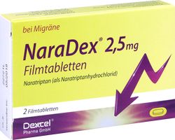 NARADEX 2,5 mg Filmtabletten