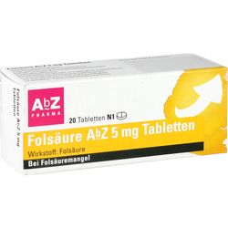 FOLSURE AbZ 5 mg Tabletten