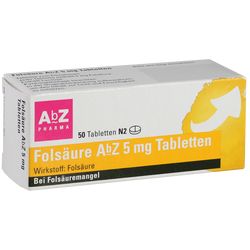 FOLSURE AbZ 5 mg Tabletten