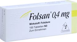 FOLSAN 0,4 mg Tabletten
