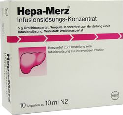 HEPA-MERZ Infusionslsungs-Konzentrat Ampullen