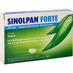 SINOLPAN forte 200 mg magensaftres.Weichkapseln