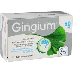 GINGIUM 80 mg Filmtabletten