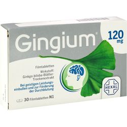 GINGIUM 120 mg Filmtabletten