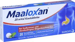 MAALOXAN 25 mVal Kautabletten