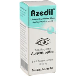AZEDIL 0,5 mg/ml Augentropfen Lsung