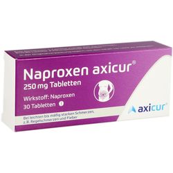 NAPROXEN axicur 250 mg Tabletten