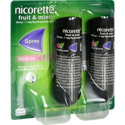 NICORETTE Fruit & Mint Spray 1 mg/Sprhsto
