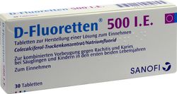 D FLUORETTEN 500 Tabletten