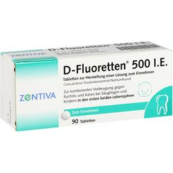 D FLUORETTEN 500 Tabletten