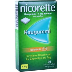 NICORETTE Kaugummi 4 mg freshfruit