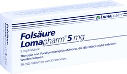FOLSURE LOMAPHARM 5 mg Tabletten