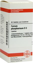 FERRUM PHOSPHORICUM D 3 Tabletten