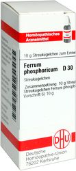 FERRUM PHOSPHORICUM D 30 Globuli