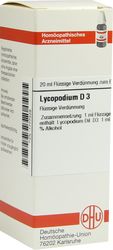 LYCOPODIUM D 3 Dilution