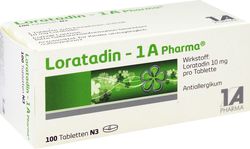 LORATADIN-1A Pharma Tabletten