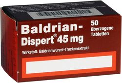 BALDRIAN DISPERT 45 mg berzogene Tabletten