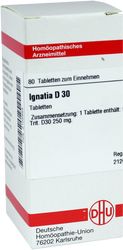 IGNATIA D 30 Tabletten