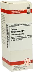 ZINCUM METALLICUM D 12 Dilution