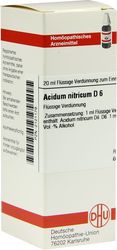 ACIDUM NITRICUM D 6 Dilution