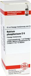 NATRIUM PHOSPHORICUM D 6 Dilution
