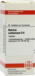 NATRIUM CARBONICUM D 6 Tabletten