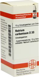 NATRIUM CARBONICUM D 30 Globuli