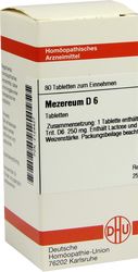 MEZEREUM D 6 Tabletten