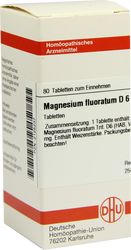 MAGNESIUM FLUORATUM D 6 Tabletten