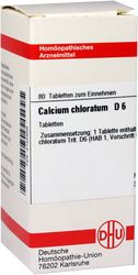 CALCIUM CHLORATUM D 6 Tabletten