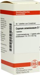 CUPRUM ARSENICOSUM D 12 Tabletten
