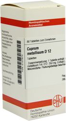 CUPRUM METALLICUM D 12 Tabletten