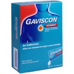 GAVISCON Advance Pfefferminz 1000mg/200mg SUS Btl.